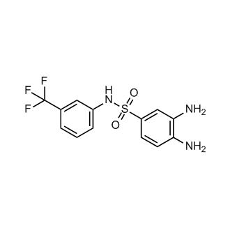 3,4-Diamino-N-(3-(trifluoromethyl)phenyl)benzenesulfonamide