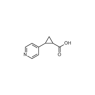 2-(Pyridin-4-yl)cyclopropane-1-carboxylic acid