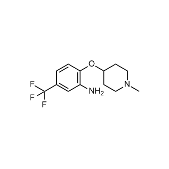 2-((1-Methylpiperidin-4-yl)oxy)-5-(trifluoromethyl)aniline