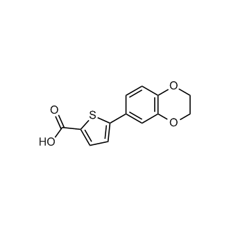 5-(2,3-Dihydrobenzo[b][1,4]dioxin-6-yl)thiophene-2-carboxylic acid