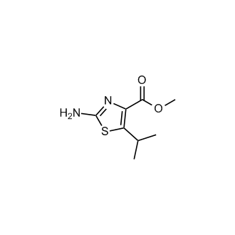 methyl 2-amino-5-isopropylthiazole-4-carboxylate