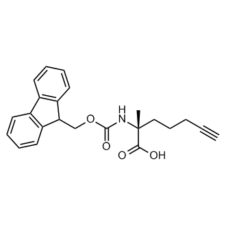 (R)-2-((((9H-fluoren-9-yl)methoxy)carbonyl)amino)-2-methylhept-6-ynoic acid