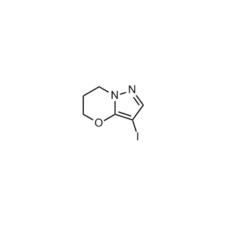3-Iodo-6,7-dihydro-5H-pyrazolo[5,1-b][1,3]oxazine