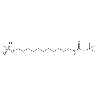 11-((Tert-butoxycarbonyl)amino)undecyl methanesulfonate