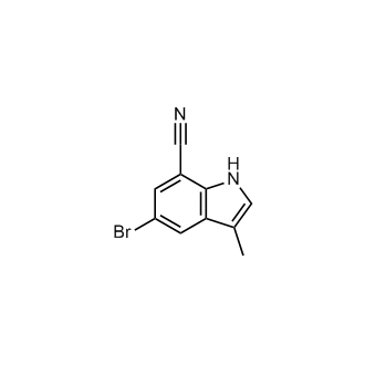 5-Bromo-3-methyl-1H-indole-7-carbonitrile