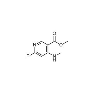 Methyl 6-fluoro-4-(methylamino)nicotinate