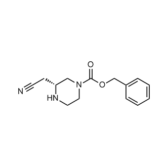Benzyl (R)-3-(cyanomethyl)piperazine-1-carboxylate