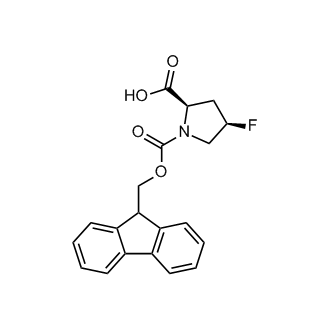 (2R,4R)-1-(((9H-fluoren-9-yl)methoxy)carbonyl)-4-fluoropyrrolidine-2-carboxylic acid