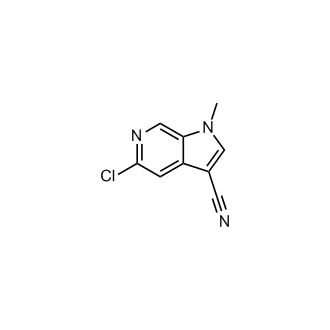 5-Chloro-1-methyl-1H-pyrrolo[2,3-c]pyridine-3-carbonitrile