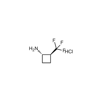 rel-(1S,2S)-2-(trifluoromethyl)cyclobutan-1-amine hydrochloride