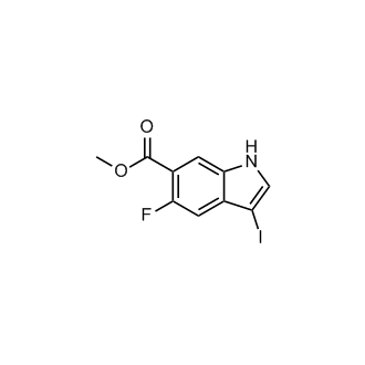 Methyl 5-fluoro-3-iodo-1H-indole-6-carboxylate