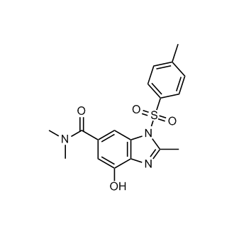 4-Hydroxy-N,N,2-trimethyl-1-tosyl-1H-benzo[d]imidazole-6-carboxamide