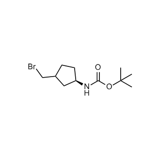 Tert-butyl ((1R)-3-(bromomethyl)cyclopentyl)carbamate