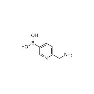 (6-(Aminomethyl)pyridin-3-yl)boronic acid