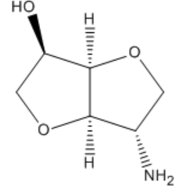 (3R,3aR,6S,6aR)-6-aminohexahydrofuro[3,2-b]furan-3-ol