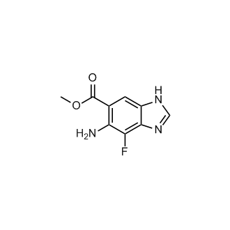 Methyl 5-amino-4-fluoro-1H-benzo[d]imidazole-6-carboxylate