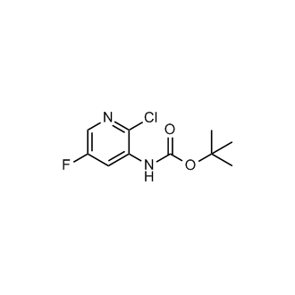 Tert-butyl (2-chloro-5-fluoropyridin-3-yl)carbamate