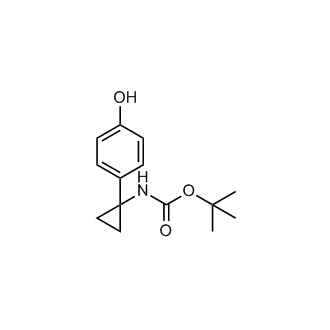 Tert-butyl (1-(4-hydroxyphenyl)cyclopropyl)carbamate