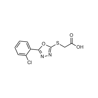 2-((5-(2-Chlorophenyl)-1,3,4-oxadiazol-2-yl)thio)acetic acid
