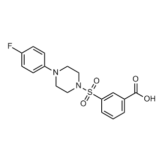 3-((4-(4-Fluorophenyl)piperazin-1-yl)sulfonyl)benzoic acid