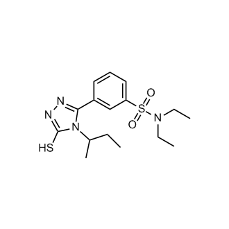 3-(4-(Sec-butyl)-5-mercapto-4H-1,2,4-triazol-3-yl)-N,N-diethylbenzenesulfonamide