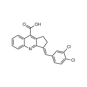 3-(3,4-Dichlorobenzylidene)-2,3-dihydro-1H-cyclopenta[b]quinoline-9-carboxylic acid