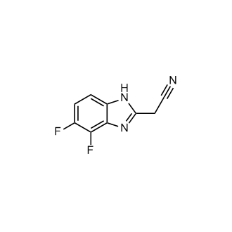 2-(4,5-Difluoro-1H-benzo[d]imidazol-2-yl)acetonitrile