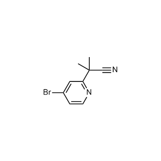 2-(4-Bromopyridin-2-yl)-2-methylpropanenitrile