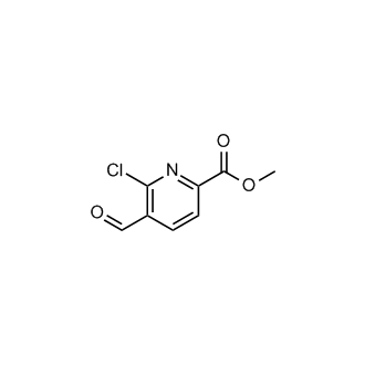 Methyl 6-chloro-5-formylpicolinate
