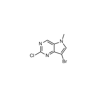 7-Bromo-2-chloro-5-methyl-5H-pyrrolo[3,2-d]pyrimidine