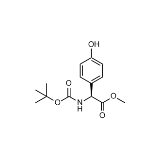Methyl (S)-2-((tert-butoxycarbonyl)amino)-2-(4-hydroxyphenyl)acetate