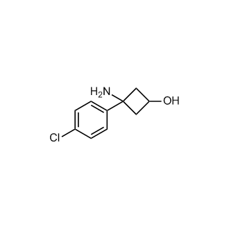 3-Amino-3-(4-chlorophenyl)cyclobutanol