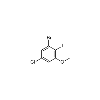 1-Bromo-5-chloro-2-iodo-3-methoxybenzene