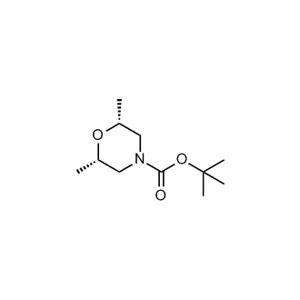 rel-(2S,6R)-tert-Butyl 2,6-dimethylmorpholine-4-carboxylate