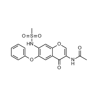 N-(7-(Methylsulfonamido)-4-oxo-6-phenoxy-4H-chromen-3-yl)acetamide (Iguratimod Impurity)