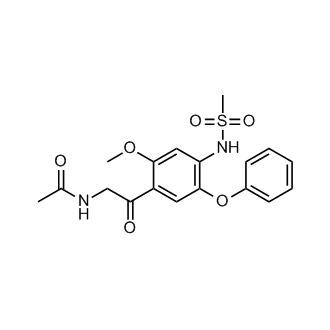 N-(2-(2-Methoxy-4-(methylsulfonamido)-5-phenoxyphenyl)-2-oxoethyl)acetamide (Iguratimod Impurity)