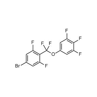 5-Bromo-2-(difluoro(3,4,5-trifluorophenoxy)methyl)-1,3-difluorobenzene