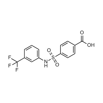 4-(N-(3-(trifluoromethyl)phenyl)sulfamoyl)benzoic acid