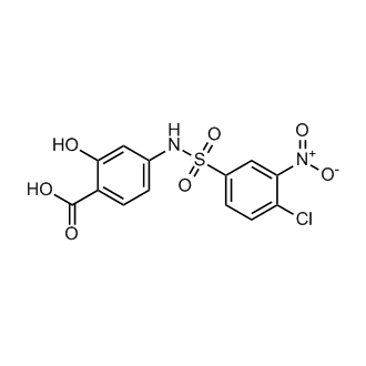 4-((4-Chloro-3-nitrophenyl)sulfonamido)-2-hydroxybenzoic acid