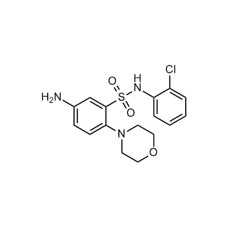 5-Amino-N-(2-chlorophenyl)-2-morpholinobenzenesulfonamide