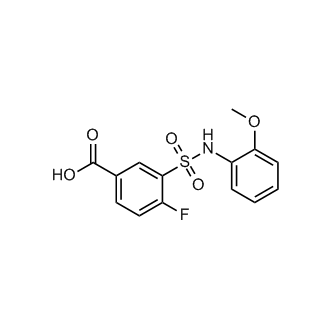 4-Fluoro-3-(N-(2-methoxyphenyl)sulfamoyl)benzoic acid