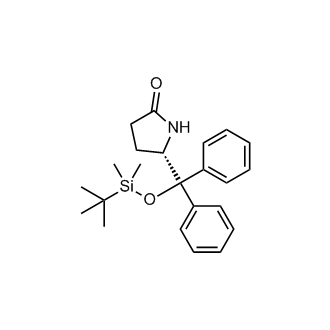 (S)-5-(((tert-butyldimethylsilyl)oxy)diphenylmethyl)pyrrolidin-2-one