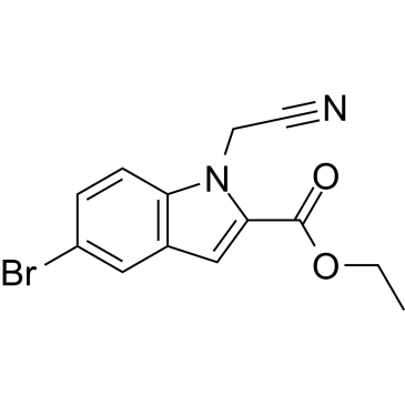 Ethyl 5-bromo-1-(cyanomethyl)-1H-indole-2-carboxylate