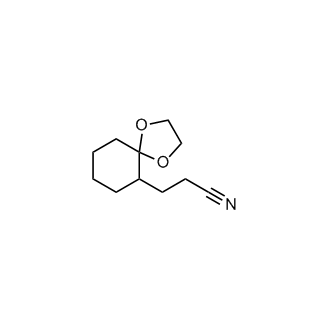 3-(1,4-Dioxaspiro[4.5]Decan-6-yl)propanenitrile