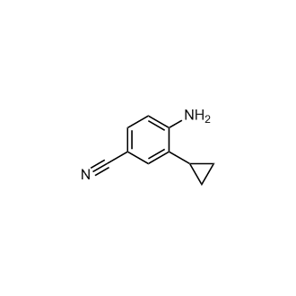 4-Amino-3-cyclopropylbenzonitrile