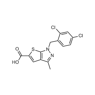 1-(2,4-Dichlorobenzyl)-3-methyl-1H-thieno[2,3-c]pyrazole-5-carboxylic acid