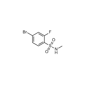 4-Bromo-2-fluoro-N-methylbenzenesulfonamide