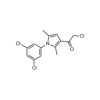 2-Chloro-1-(1-(3,5-dichlorophenyl)-2,5-dimethyl-1H-pyrrol-3-yl)ethan-1-one