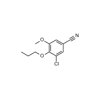 3-Chloro-5-methoxy-4-propoxybenzonitrile