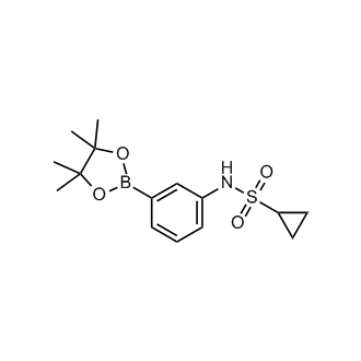 N-(3-(4,4,5,5-tetramethyl-1,3,2-dioxaborolan-2-yl)phenyl)cyclopropanesulfonamide